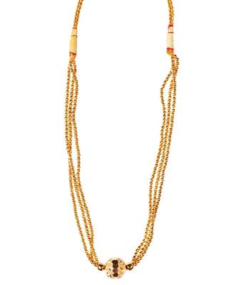 kolhapuri golden copper thushi necklace 1