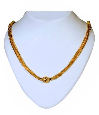 kolhapuri golden copper thushi necklace 2