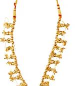 Kolhapuri 10 Panadi Golden Saaj Necklace