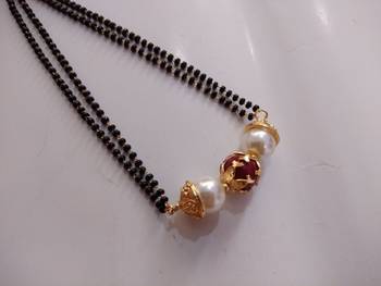 Cute Black Beads Necklace 2