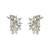 Adorable Earrings For Girls With White Stones