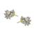 Adorable Earrings For Girls With White Stones