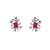 Beautifully Embellished Stud Earrings For Girls