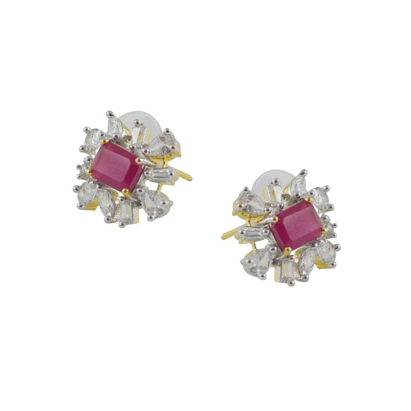 Beautifully Embellished Stud Earrings For Girls