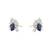 Stunning Blue CZ Stone Earrings