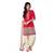 Multicolor printed crepe salwar suit (Combo Pack of 4)