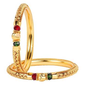 gold plated bangles 1