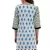 White Jaipuri Printed Cotton Casual Wear Kurti