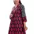 Black Jaipuri Printed Cotton Casual Wear Kurti