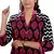 Black Jaipuri Printed Cotton Casual Wear Kurti