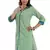 Green Jaipuri Printed Cotton Casual Wear Kurti