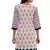 White Jaipuri Printed Cotton Casual Wear Kurti