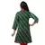 Green Hand Lehariya Design Casual Wear Cotton Kurti
