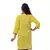 Yellow Hand  Lehariya Design Casual Wear Cotton Kurti