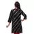 Black Hand  Lehariya Design Casual Wear Cotton Kurti