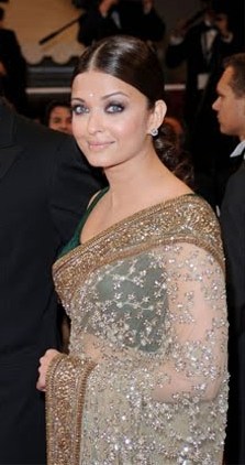 Aishwarya Bollywood Replica Designer Party Wear Net Saree ADIVA