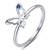 Sterling Silver Beautiful Butterfly Classic Ring For Women's & Girls
