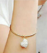 Morcrest Golden Heart Bracelet
