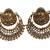 Original Ramleela Earrings in White Stones