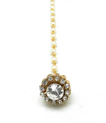 Small Size Borla Decorated With Crystal Stones And  Made With Fine Brass 2