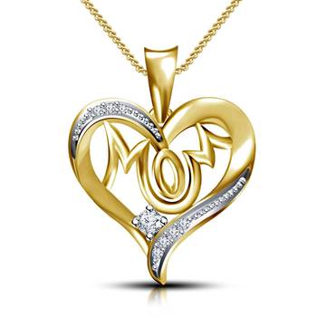 14K Gold Plated 925 Sterling Silver Pendant For Women 1
