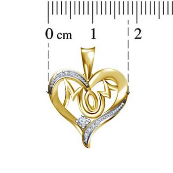14K Gold Plated 925 Sterling Silver Pendant For Women 2
