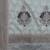 Cream jacquard with Embroidery Jari patch worked Zarin khan Saree
