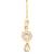 Solitaire Crystal Wedding Necklace Set for Women with Earrings & Mang Tika