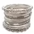 Silver Plated Plated Antique Look Wedding Bangles for Women