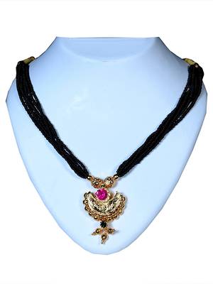 Kolhapuri Traditional Black Dorale Mangalsutra 1