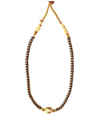 Kolhapuri Copper Gold Plating Gold Coloured Necklace set Combo 2