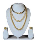 Kolhapuri Traditional Combo Pack of Artificial Jewellery Three Balls Thushi for Wedding Occasion for Women's