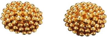 Kolhapuri Golden Necklace With Earrings 2