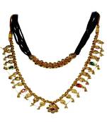Kolhapuri Traditional Mangalsutra And Traditional Saaj Necklace Set