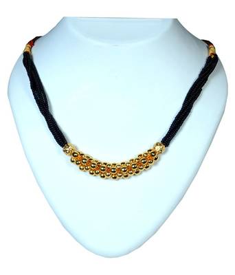 Kolhapuri Traditional Mangalsutra And Traditional Saaj Necklace Set 2