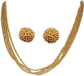 Soubhagya Jewellers Traditional Jundal Poth Thushi With Earrings 1