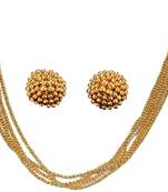Soubhagya Jewellers Traditional Jundal Poth Thushi With Earrings