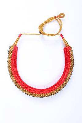 Kolhapuri Traditional Valsari Weny Golden Thushi Necklace For Women 1