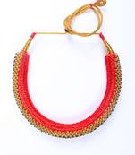 Kolhapuri Traditional Valsari Weny Golden Thushi Necklace For Women