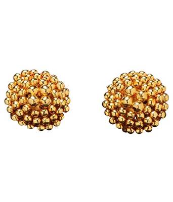 Kolhapuri Traditional Golden Thushi Necklace With Earrings 3