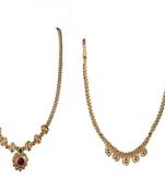 Kolhapuri  Traditional Golden Thushi Combo