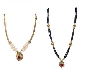 Kolhapuri  Traditional Moti Thushi With Mangalsutra 1