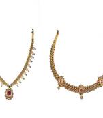 Kolhapuri Traditional Moti Thushi With Valsari For Women