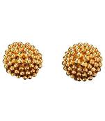 Kolhapuri  Golden color Copper Earrings For Women