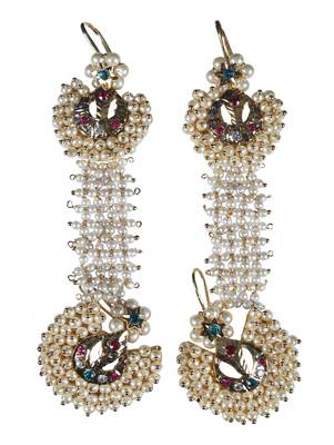 Kolhapuri Traditional Moti earings / Paake 1