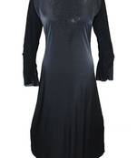 Black Colour Diamond Stone Work Strechable Lycra Fully Stitched Burkha