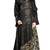Black Colour Diamond Stone Work Chiffon With Satin Fully Stitched Burkha