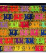 Vibrant Taxis Collage Utility Pouch