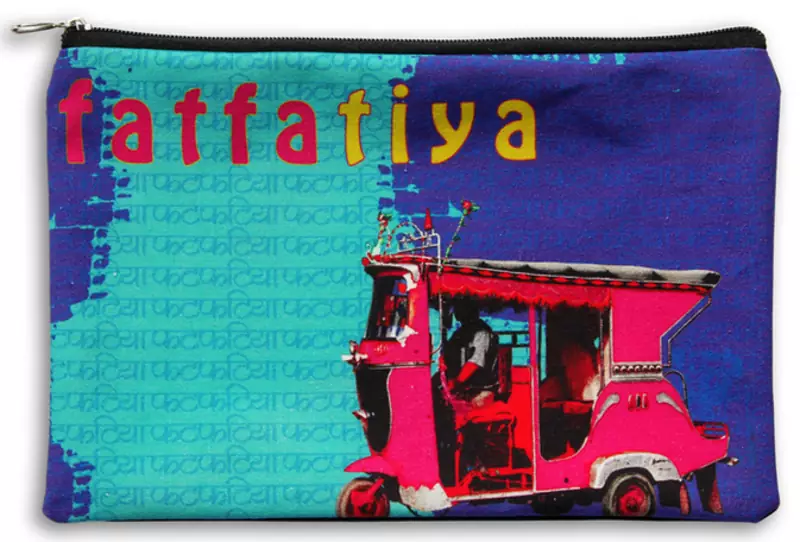 Pink Taxi Utility Pouch
