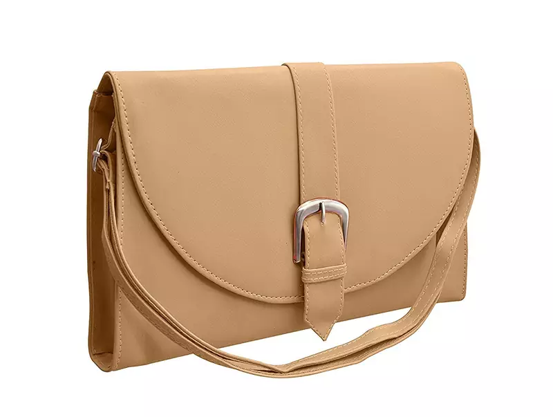 Cream Synthetic sling-bags
